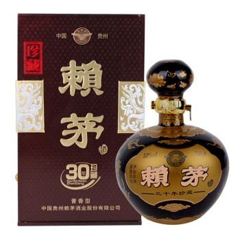 赖茅三十年珍藏豪华版53度 酱香型 750ml