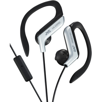 杰伟世JVC HA-EBR80-S 运动入耳耳挂耳机 银色