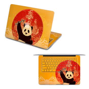 SkinAT 苹果笔记本MacBook全套保护贴膜 3M材料 功夫熊猫 Pro 15 (Retina)