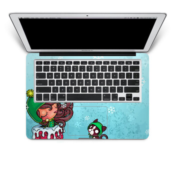 SkinAT 苹果笔记本MacBook手托保护贴膜 不含键盘 3M材料 房塔屋小猫 Pro 15 (Retina)