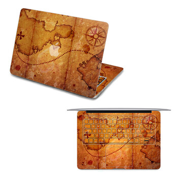 SkinAT 苹果笔记本MacBook全套保护贴膜 3M材料 宝藏地图 Air 13 2011款