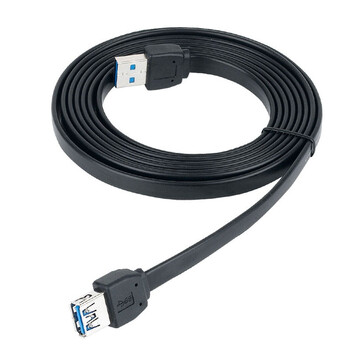 奥睿科（ORICO）CYU3-10BF 超高速USB3.0延长线/数据线 A公转A母 黑