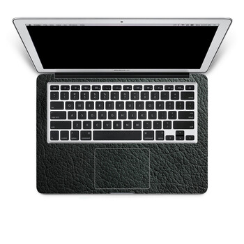 SkinAT 苹果笔记本MacBook手托保护贴膜 不含键盘 3M材料 黑色皮革 Air 11
