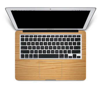 SkinAT 苹果笔记本MacBook手托保护贴膜 不含键盘 3M材料 经典浅色木纹 Pro 15 (Retina)