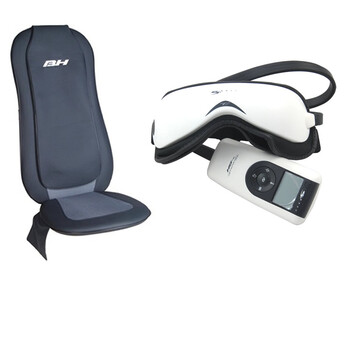 BH YM67眼部按摩器 BH S500按摩垫子组合