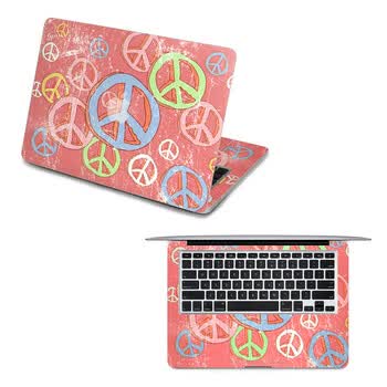 SkinAT 苹果笔记本MacBook全套保护贴膜 不含键盘 3M材料 粉色反战 Pro 15 (Retina)