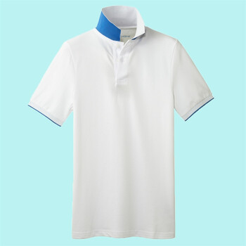 Giordano佐丹奴 Polo 男撞色边小立领修身POLO 01012001 象牙 XXL