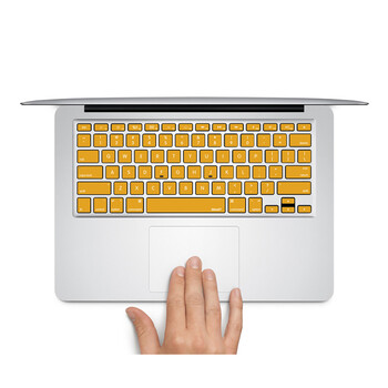 SkinAT 苹果笔记本MacBook键盘贴 保护贴 键盘膜 贴纸 暗色块 Pro 15 (Retina)