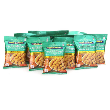 泰国Tong Garden东园香鸡味花生50g*12袋