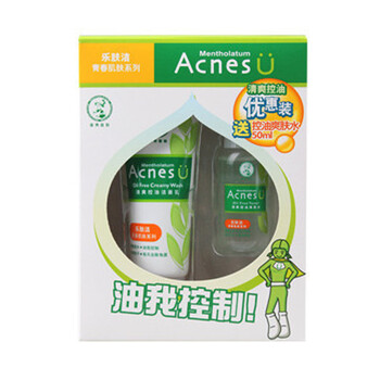 曼秀雷敦乐肤洁青春肌肤清爽控油洁面乳T100G＋清爽控油爽肤水50ML