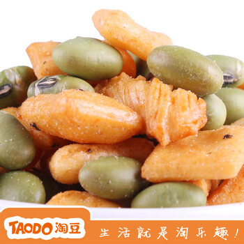 淘豆 米果加青大豆360g 灌装 办公休闲零食