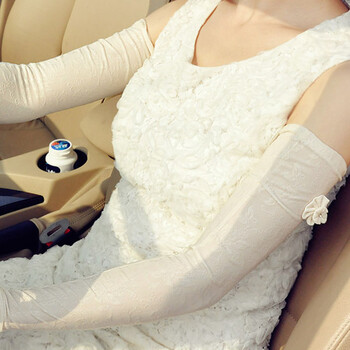 RGLT瑞格丽特2012初夏 UV防晒手套 女士开车必备 优雅气质 一枝花裸色