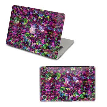 SkinAT 苹果笔记本MacBook外壳及底部保护贴膜 3M材料 魔幻脸谱 Pro 15