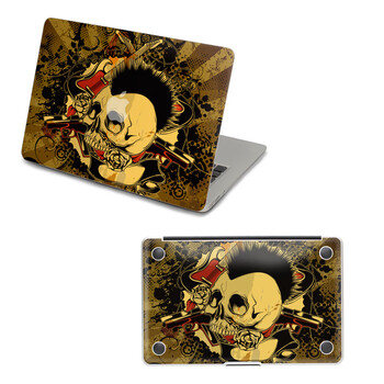 SkinAT 苹果笔记本MacBook外壳及底部保护贴膜 3M材料 狂野骷髅 Air 11