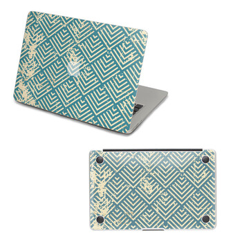 SkinAT 苹果笔记本MacBook外壳及底部保护贴膜 3M材料 怀旧菱形 Pro 17