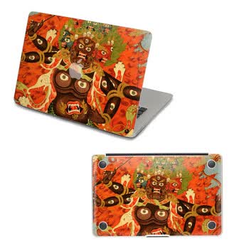 SkinAT 苹果笔记本MacBook外壳及底部保护贴膜 3M材料 神 Air 13 2011款