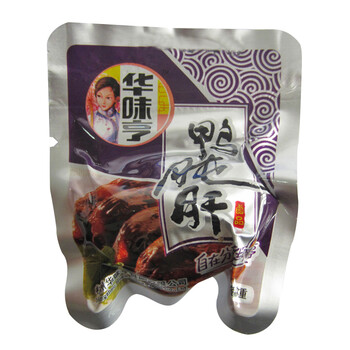 华味亨 卤味鸭肫肝 500g 袋装