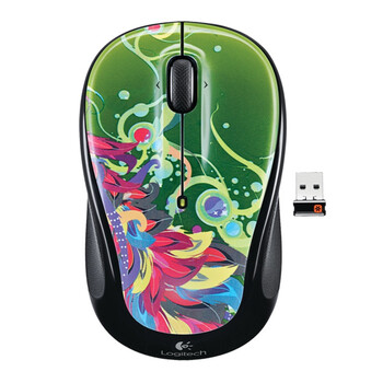 罗技（logitech）M325 无线鼠标（狂欢火凤凰）