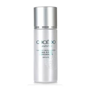 自然堂亮润美白双重美白防护乳spf14
