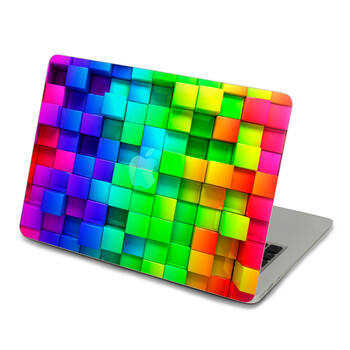 SkinAT 苹果笔记本MacBook外壳A面保护贴膜 3M材料 凹凸彩虹 Pro 13