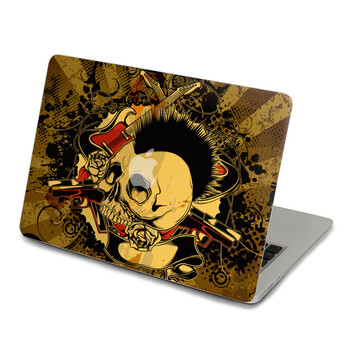 SkinAT 苹果笔记本MacBook外壳A面保护贴膜 3M材料 狂野骷髅 Pro 15