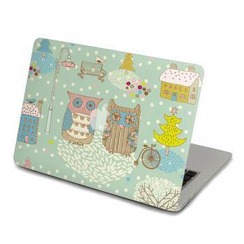 SkinAT 苹果笔记本MacBook外壳A面保护贴膜 3M材料 恋恋猫头鹰 Air 11