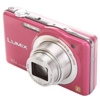 松下（Panasonic） DMC-SZ7GK 数码相机 粉色（1410万像素 3.0英寸液晶屏 10倍光学变焦 25mm广角）