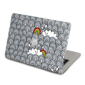SkinAT 苹果笔记本MacBook外壳A面保护贴膜 3M材料 云彩的生活 Pro 15 (Retina)