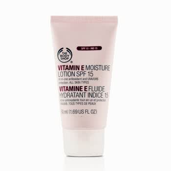 The Body Shop TBS美体小铺 VE维他命E保湿防晒乳(SPF15)50ml 隔离防晒滋润