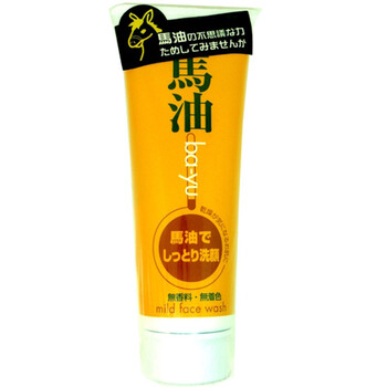 伊尤赛马油莹透滋润洗面乳120g