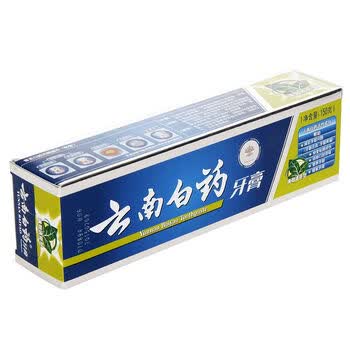 云南白药薄荷清爽型牙膏150g