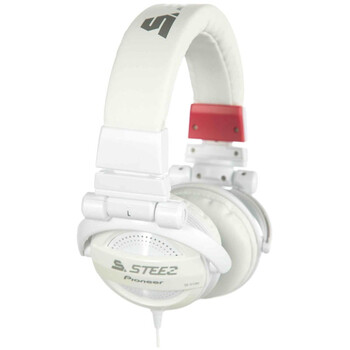 先锋（Pioneer） SE-D10M-W（白色） STEEZ系列头戴式耳机