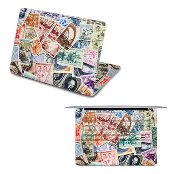 SkinAT 苹果笔记本MacBook全套保护贴膜 3M材料 彩色邮票 Air 13 2011款