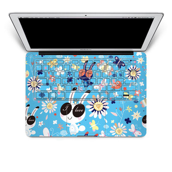 SkinAT 苹果笔记本MacBook手托保护贴膜 含键盘 3M材料 兔 Pro 17