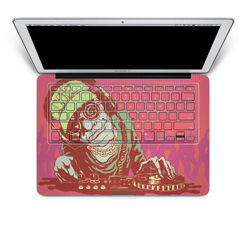 SkinAT MacBook手托保护贴膜 含键盘 诡异DJ Pro 15 (Retina)