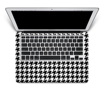 SkinAT 苹果笔记本MacBook手托保护贴膜 不含键盘 3M材料 黑白小格 Pro 15 (Retina)