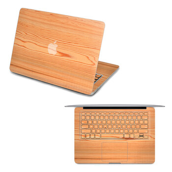 SkinAT 苹果笔记本MacBook全套保护贴膜 3M材料 木纹6 Air 13 2011款
