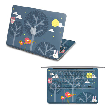 SkinAT 苹果笔记本MacBook全套保护贴膜 3M材料 午夜约会 Pro 13
