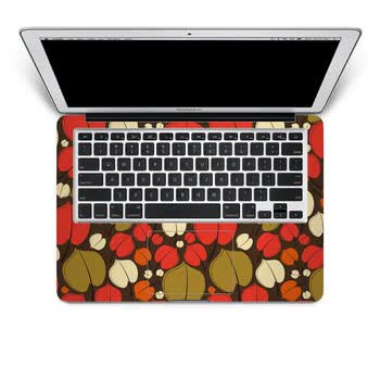 SkinAT 苹果笔记本MacBook手托保护贴膜 不含键盘 3M材料 落叶纷飞 Pro 15