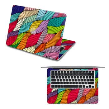 SkinAT 苹果笔记本MacBook全套保护贴膜 不含键盘 3M材料 花纹8 Pro 15 (Retina)