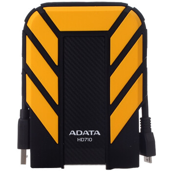 威刚（ADATA）HD710 USB3.0 移动硬盘 1TB 黄色