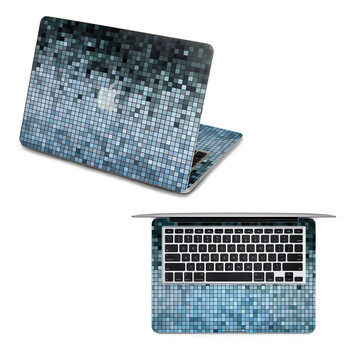 SkinAT 苹果笔记本MacBook全套保护贴膜 不含键盘 3M材料 渐变马赛克 Pro 15 (Retina)