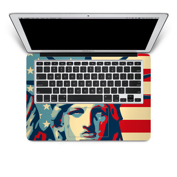 SkinAT 苹果笔记本MacBook手托保护贴膜 不含键盘 3M材料 自由女神 Pro 15 (Retina)