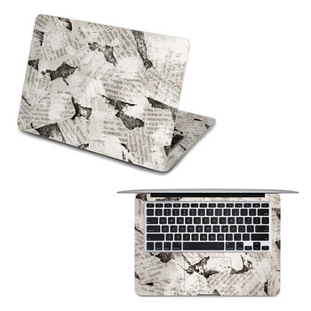 SkinAT 苹果笔记本MacBook全套保护贴膜 不含键盘 3M材料 凌乱的报纸 Pro 15 (Retina)