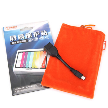 台电（Teclast）C550P 8G 6月店庆5寸MP4专供礼包（OTG线+5寸贴膜+5寸绒布袋）