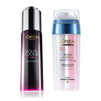 欧莱雅Loreal肌底液+雪颜双重精纯乳套装