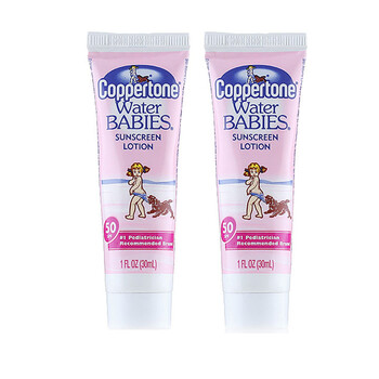 水宝宝Coppertone水嫩防晒乳液SPF50 30ml*2支