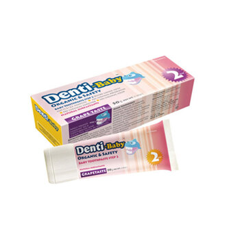 丹碧 DENTI 婴幼儿牙膏step2 草莓 葡萄 50g草莓均码