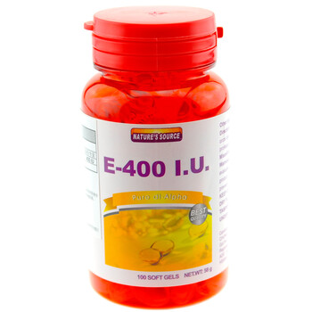 Natures Source自然源泉维生素E软胶囊580mg×100粒×2瓶