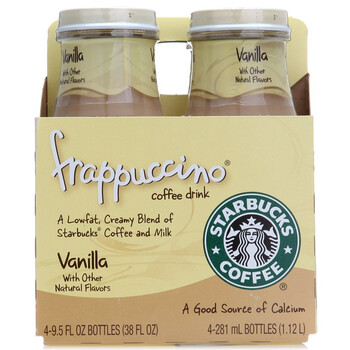 Starbucks 星巴克香草咖啡281ml*4瓶